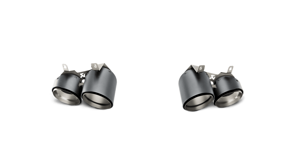 Akrapovic huracan lp 610 4 coupe spyder slip on exhaust system w carbon tail pipe set titanium - iND Distribution