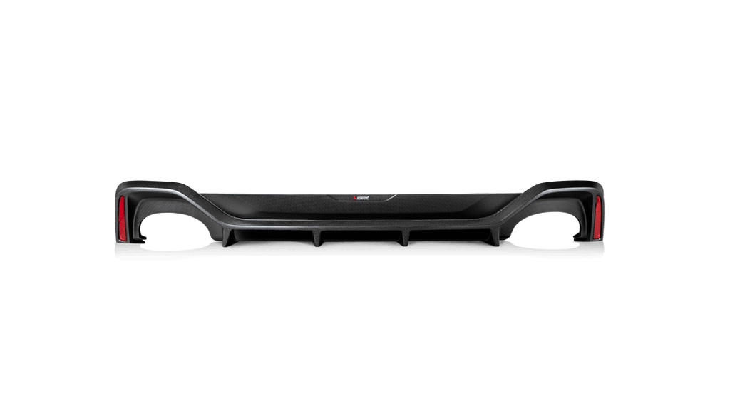Akrapovic C8 RS6 / RS7 Carbon Rear Diffuser - Matte