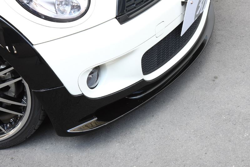 3d design mini r55 r56 cooper s front lip spoiler - iND Distribution
