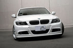 3d design e90 e91 m sport carbon fiber under splitters - iND Distribution