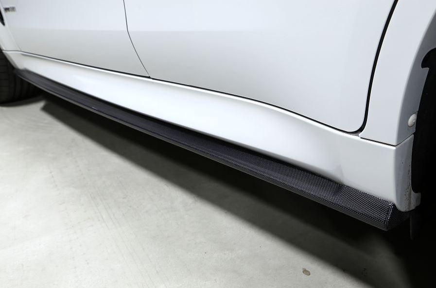 3d design f86 f16 m sport carbon fiber side skirt set - iND Distribution