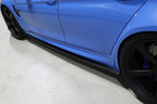 3d design f80 m3 carbon fiber side skirt set - iND Distribution