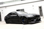3d design f10 m5 matte carbon fiber under splitters - iND Distribution