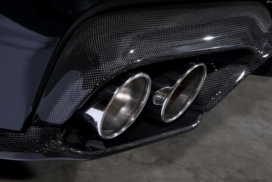 3d design f06 f12 f13 m6 carbon fiber rear under splitters - iND Distribution