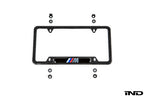 BMW m carbon fiber license plate frame - iND Distribution