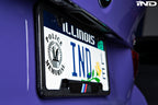 BMW m carbon fiber license plate frame - iND Distribution