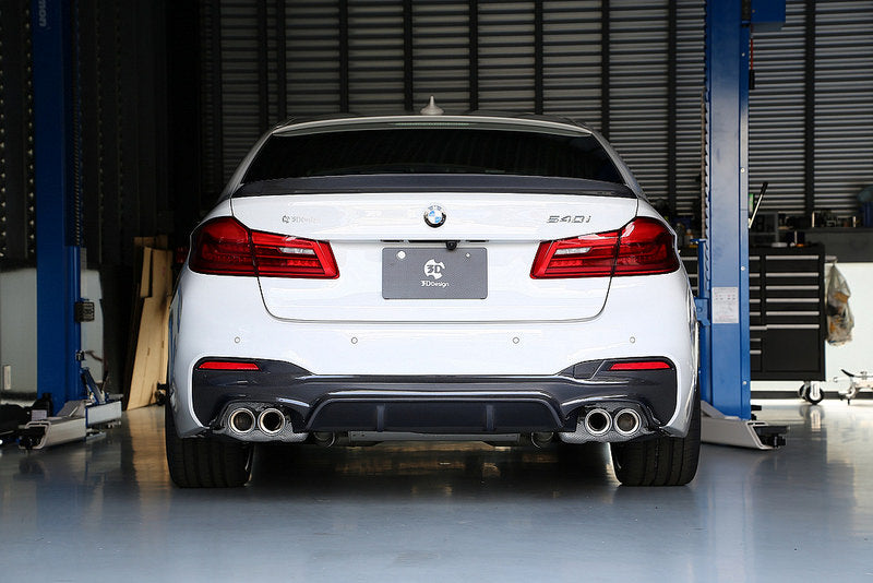 3d design g30 5 series carbon rear type 2 diffuser - iND Distribution