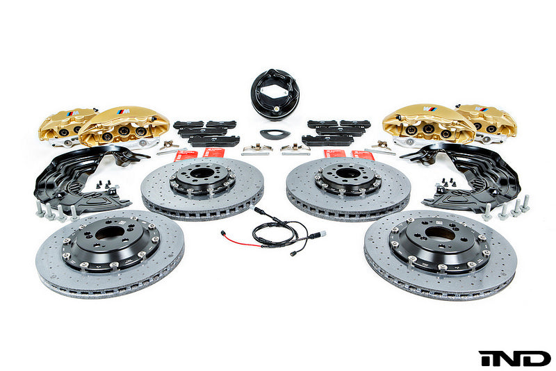 BMW f8x m3 m4 carbon ceramic brake retrofit kit - iND Distribution
