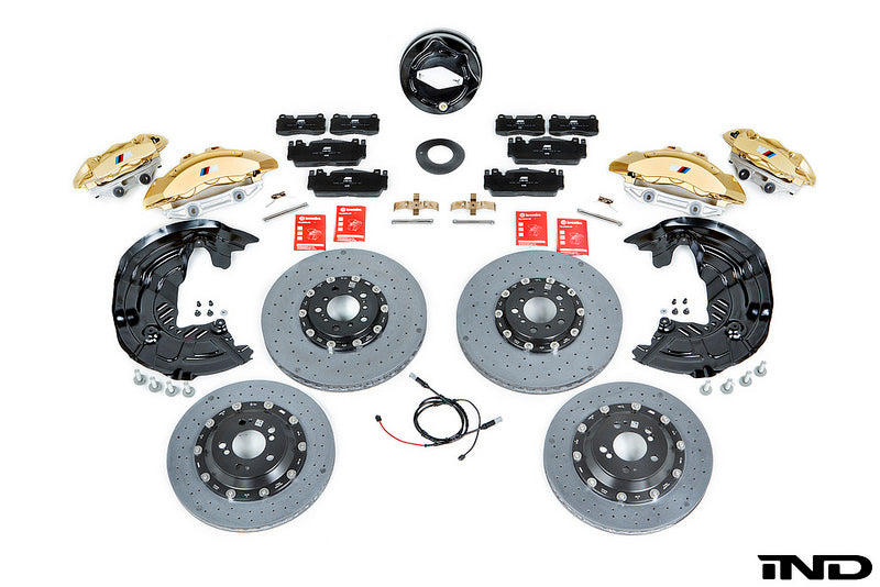 BMW e9x m3 carbon ceramic brake retrofit kit - iND Distribution