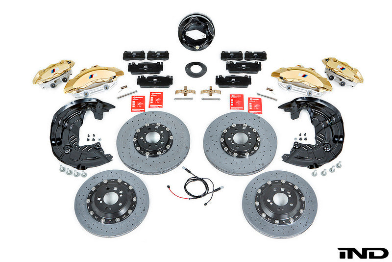 BMW f8x m3 m4 carbon ceramic brake retrofit kit - iND Distribution