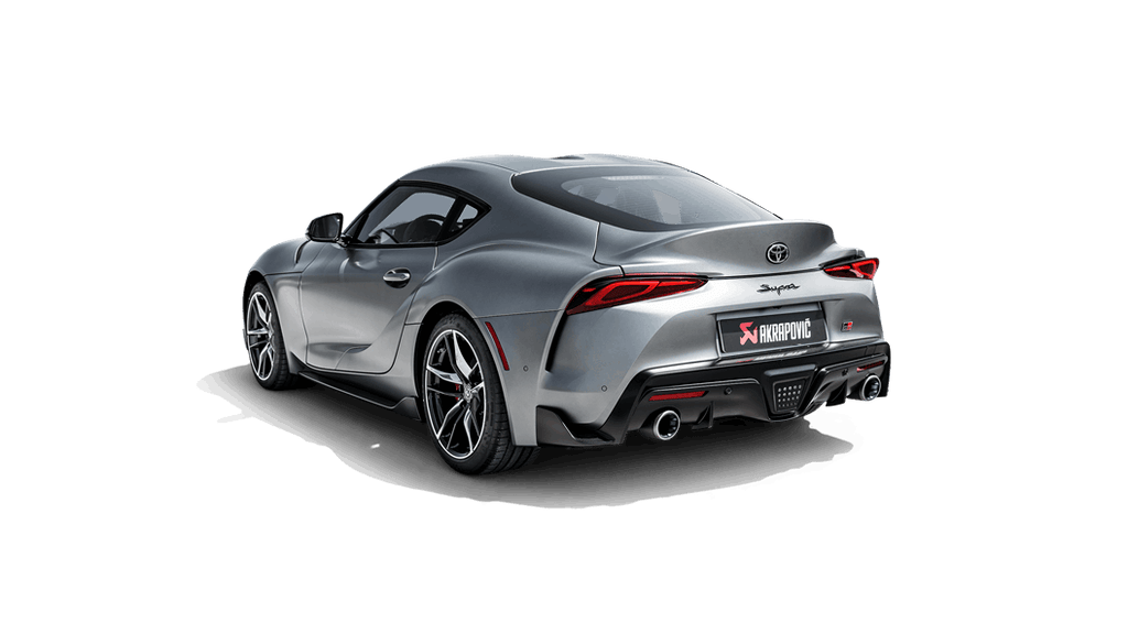 Akrapovic a90 supra evolution exhaust system w tips titanium - iND Distribution