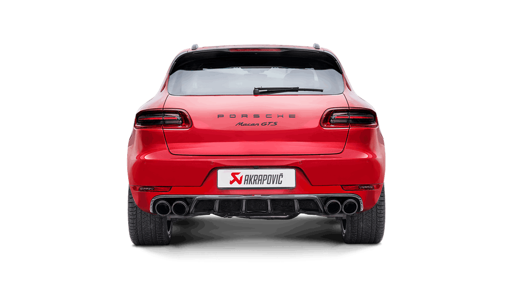 Akrapovic 95b macan gts evolution exhaust system titanium w tip set - iND Distribution