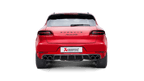 Akrapovic 95b macan gts evolution exhaust system titanium w tip set - iND Distribution