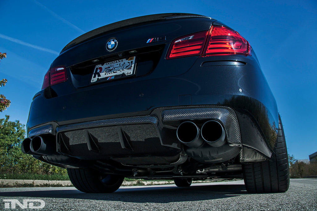RKP f10 m5 carbon fiber rear center diffuser - iND Distribution