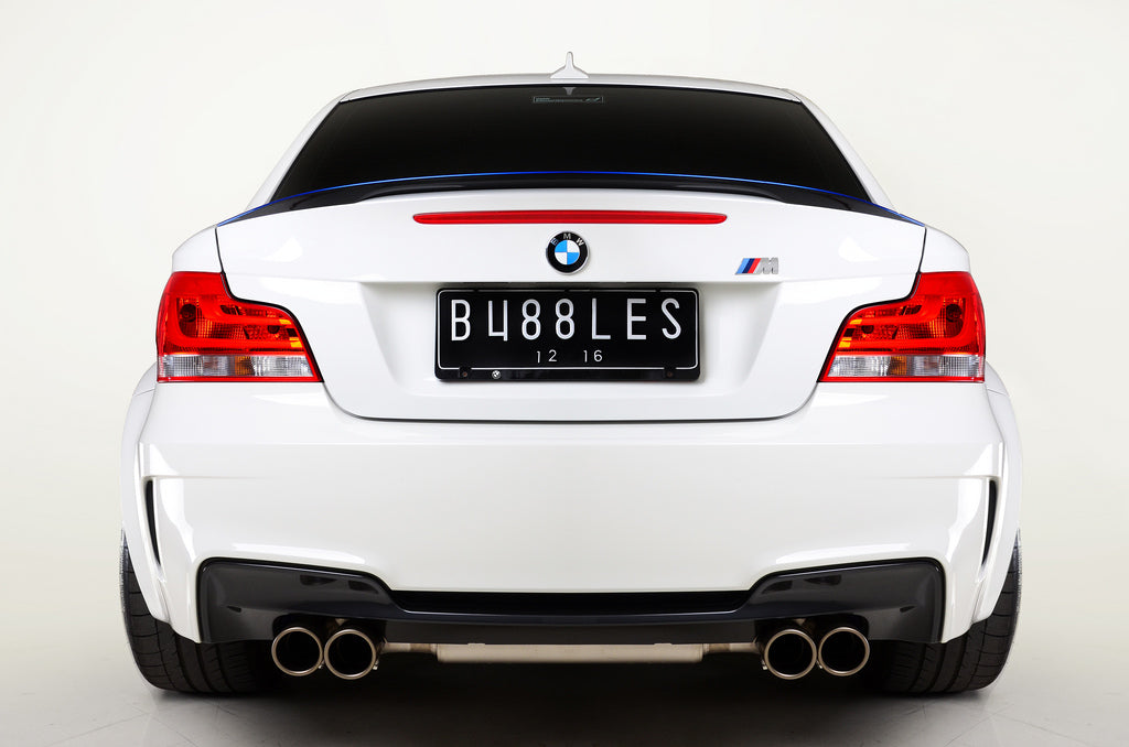 BMW Performance e82 1m spoiler with optional crt theme 1 - iND Distribution