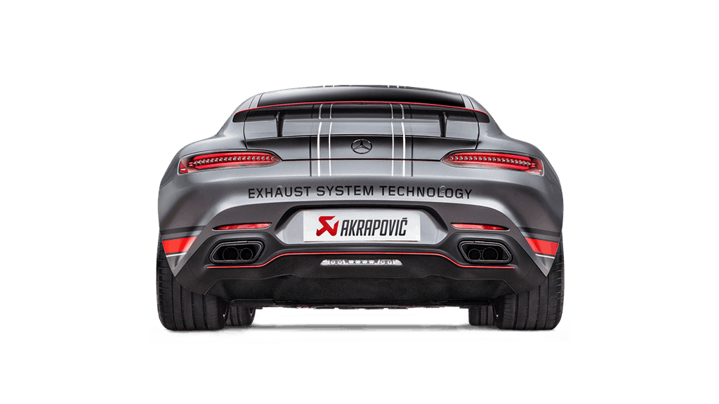 Akrapovic r190 amg gt gt s gt c evolution exhaust system w carbon tips titanium - iND Distribution