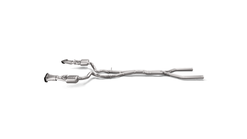 Akrapovic w213 amg e63 e63s evolution exhaust system w o tips titanium - iND Distribution