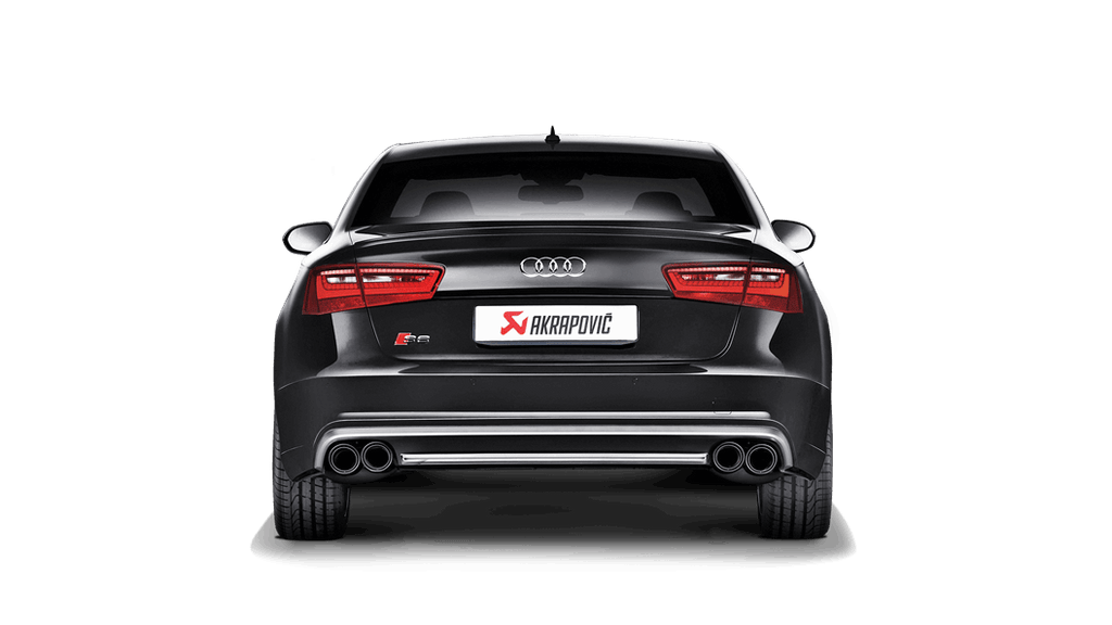 Akrapovic audi c7 s7 sportback evolution exhaust system w carbon tips titanium - iND Distribution