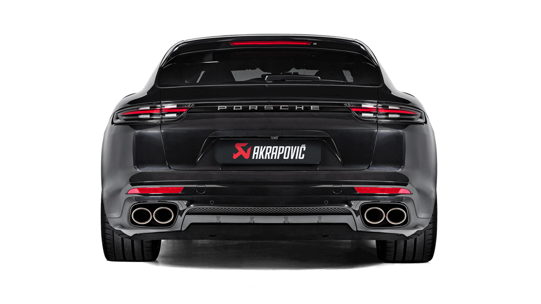 Akrapovic 971 panamera turbo s e hybrid sport turismo evolution exhaust system titanium - iND Distribution