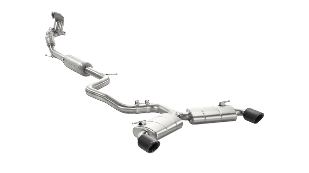 Akrapovic golf gti mk7 evolution exhaust system w carbon tail pipe set titanium - iND Distribution