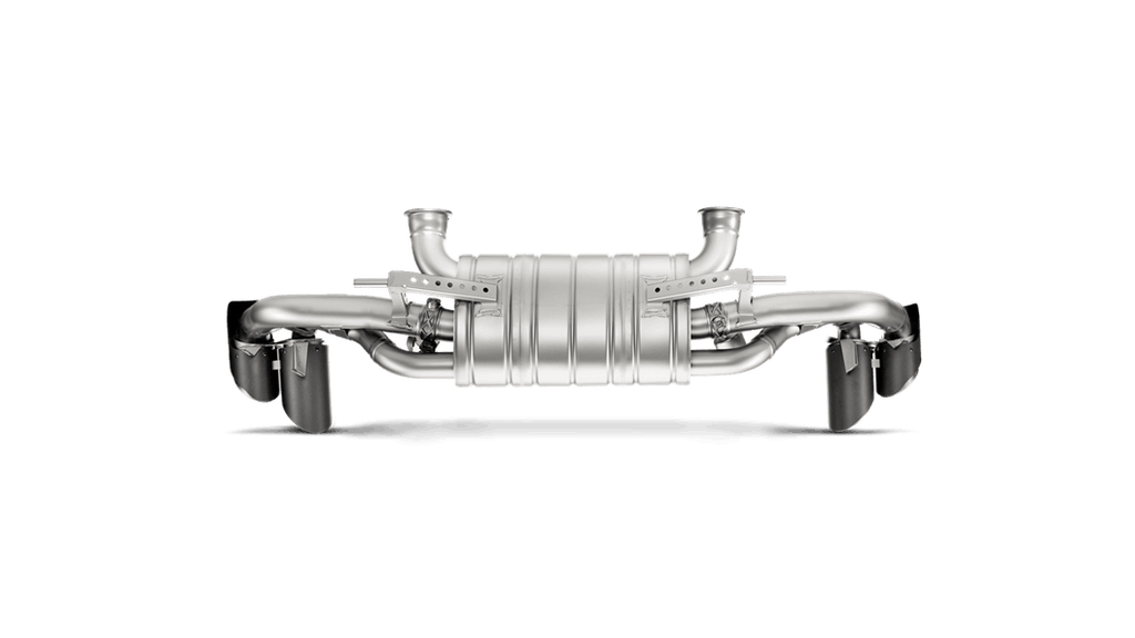 Akrapovic huracan lp 610 4 coupe spyder slip on exhaust system w carbon tail pipe set titanium - iND Distribution