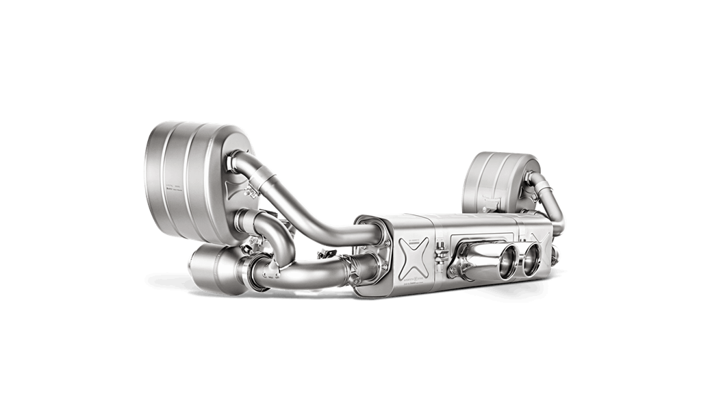 Akrapovic 991 911 gt3 rs evolution header set - iND Distribution