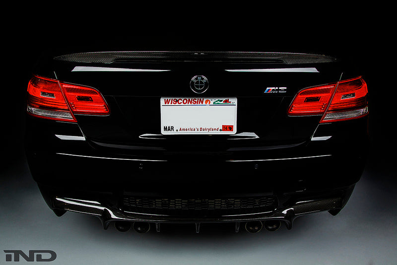 BMW m Performance e92 m3 carbon trunk spoiler - iND Distribution