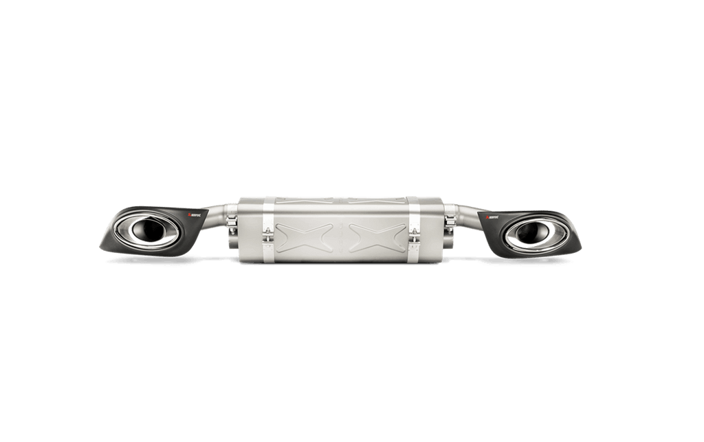 Akrapovic 911 turbo turbo s slip on exhaust system 991 - iND Distribution