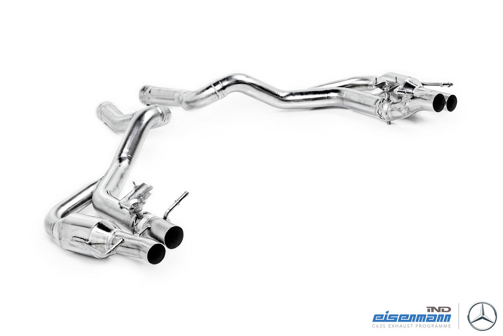 Eisenmann w205 c63 c63s performance exhaust with valve control - iND Distribution