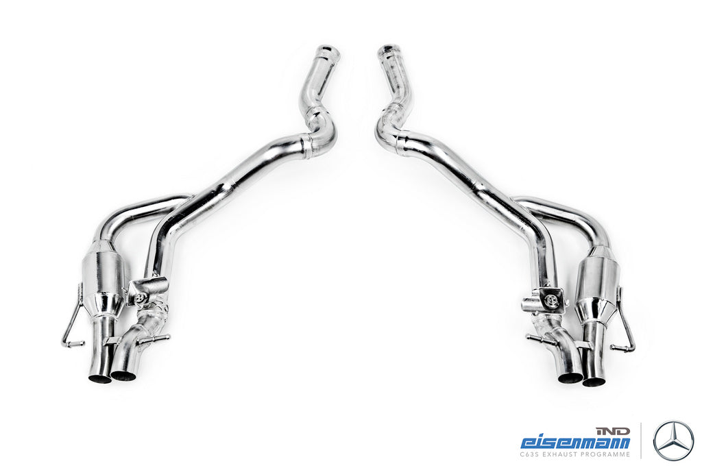 Eisenmann w205 c63 c63s performance exhaust with valve control - iND Distribution
