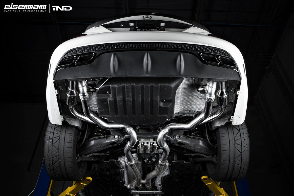 Eisenmann w205 c63 c63s performance exhaust with valve control - iND Distribution