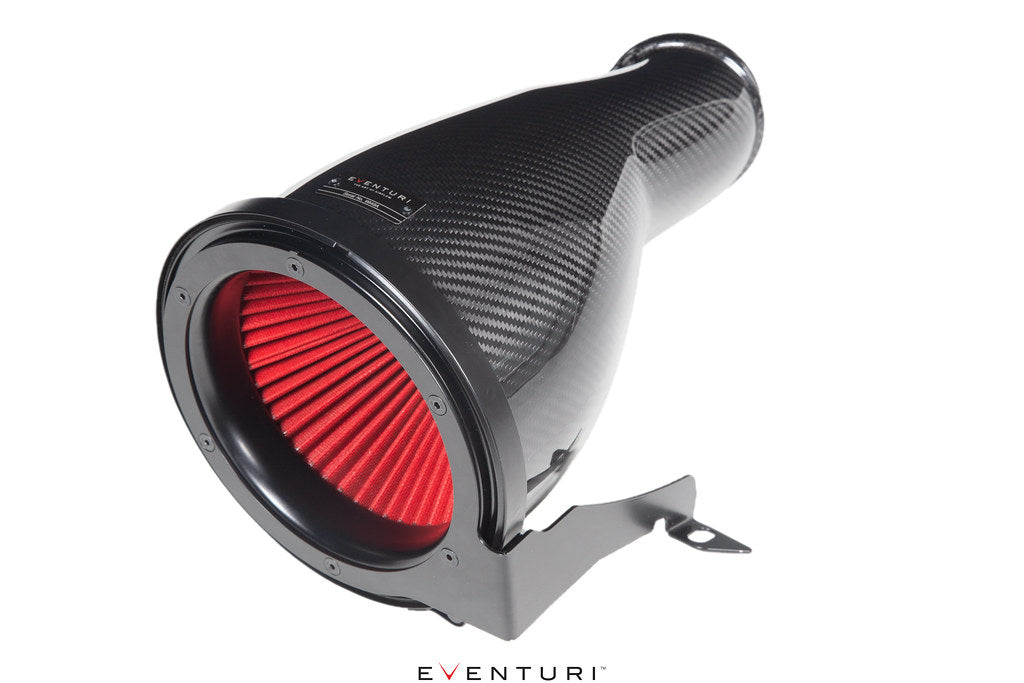 Eventuri carbon intake system for Audi 8Y S3 and VW MK8 Golf R EA888 Gen 4 white background