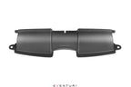 Eventuri BMW E9X M3 performance carbon duct set in matte finish, showcasing sleek white background and detailed duct design
