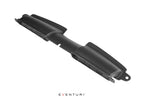Eventuri BMW E9X M3 matte carbon duct set for performance upgrades, shown on a white background.