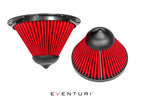 Eventuri Carbon Intake System Replacement Filter Type B, performance air filter with white background, showcasing high-quality ceramic material.