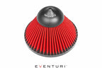 Eventuri carbon intake system replacement air filter Type S white background