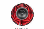 Eventuri carbon intake system replacement air filter Type S white background