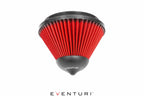 Eventuri carbon intake system replacement air filter Type S white background