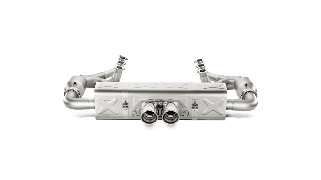 Akrapovic 991 911 gt3 rs evolution race header set - iND Distribution