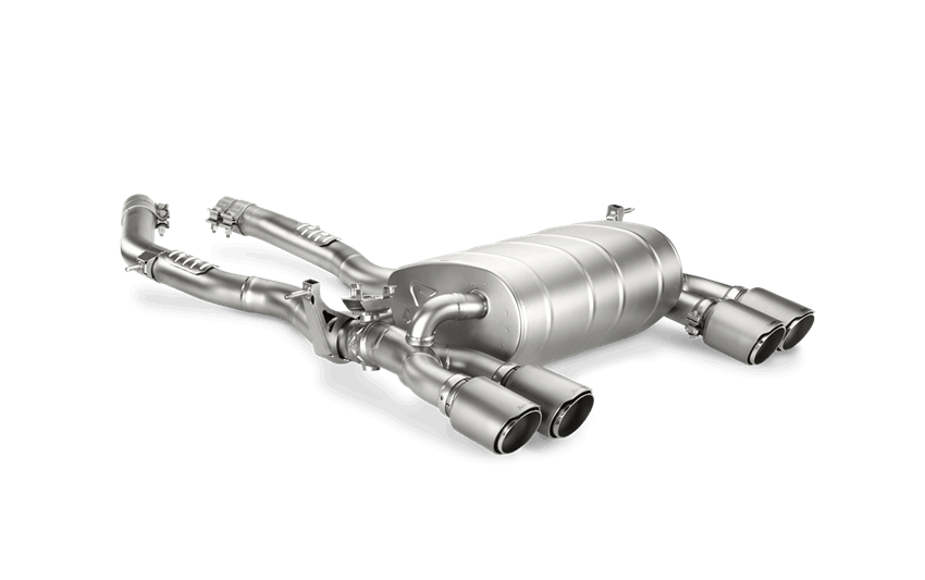 Akrapovic f8x m3 m4 slip on exhaust system - iND Distribution