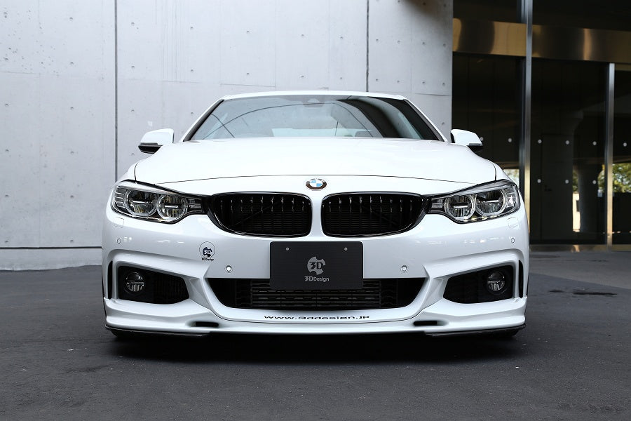 3d design f32 f36 m sport front lip spoiler - iND Distribution