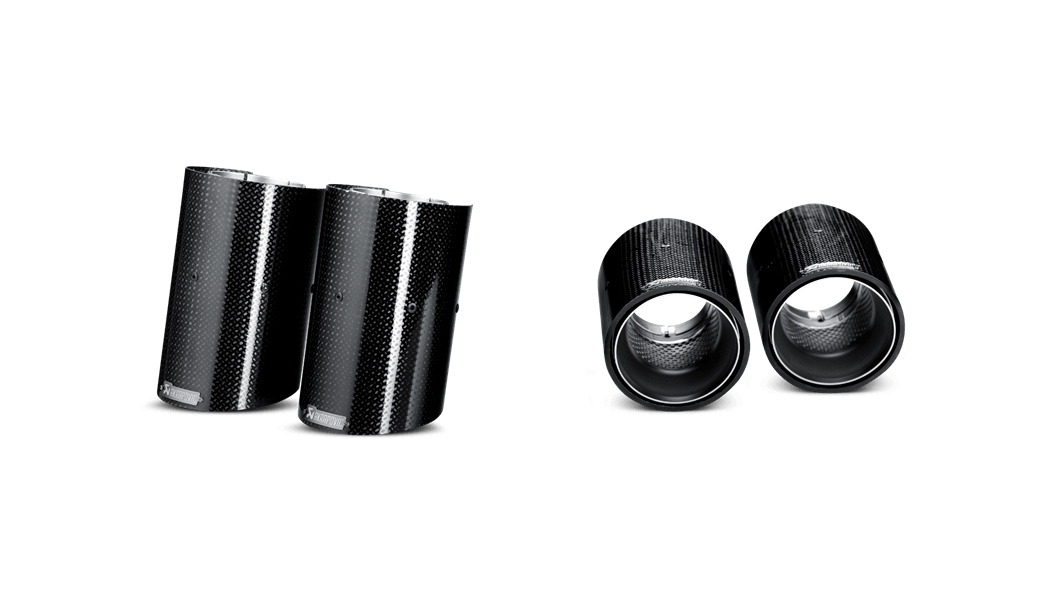 Akrapovic e92 e93 m3 evolution exhaust system w carbon tail pipe set titanium - iND Distribution