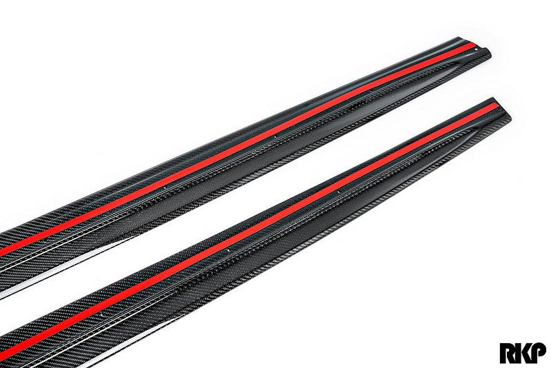 RKP f80 m3 carbon side skirt set - iND Distribution