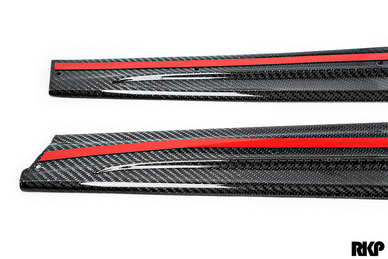 RKP f80 m3 carbon side skirt set - iND Distribution