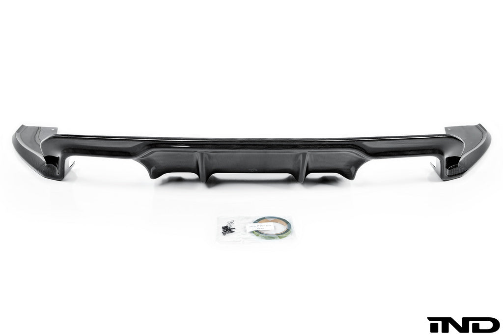 3d design f86 x6m carbon rear diffuser - iND Distribution