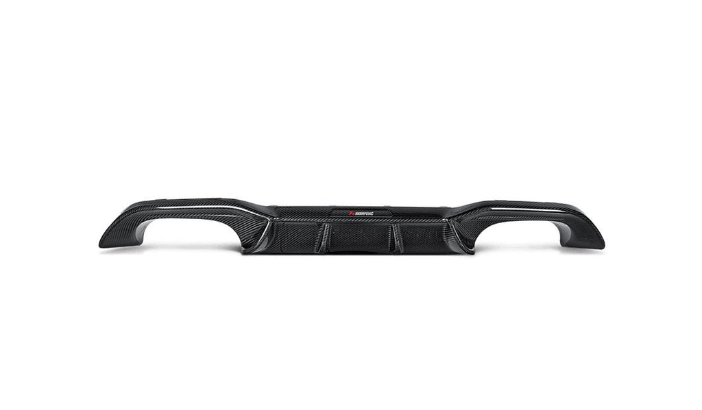 Akrapovic f87 m2 gloss carbon fiber rear diffuser - iND Distribution