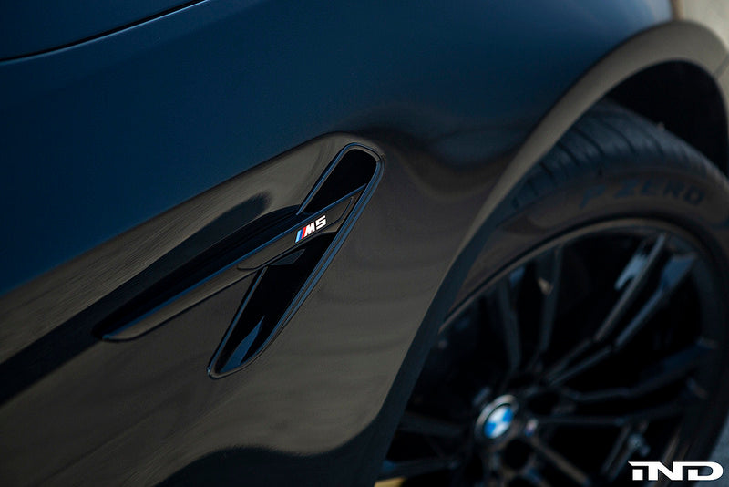 iND f90 m5 painted side grille set - iND Distribution