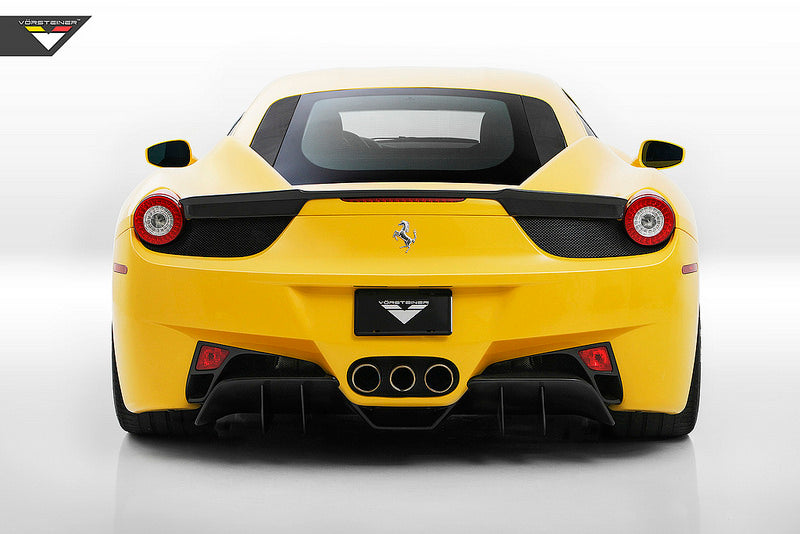 Vorsteiner 458 italia carbon decklid spoiler 1 - iND Distribution