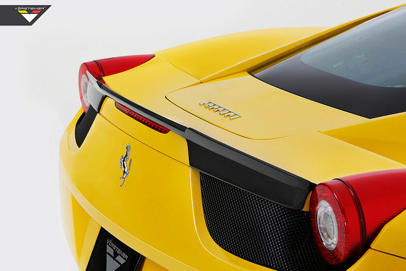 Vorsteiner 458 italia carbon decklid spoiler 1 - iND Distribution