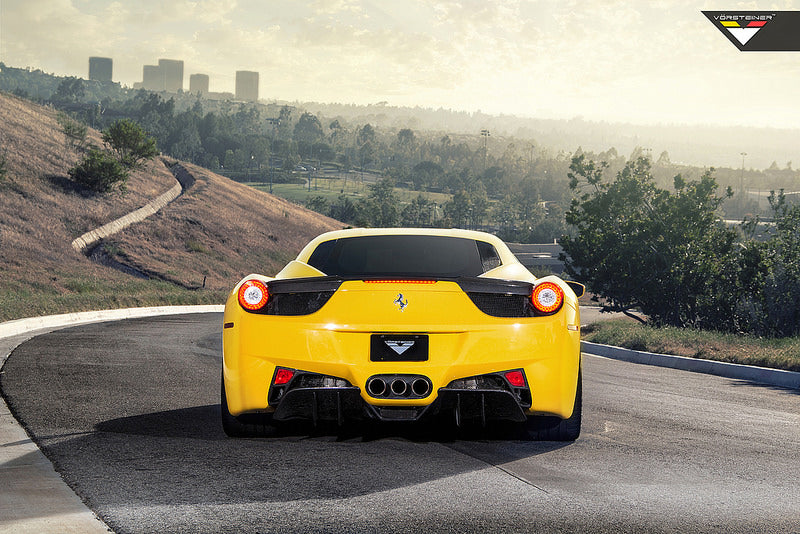 Vorsteiner 458 italia carbon decklid spoiler 1 - iND Distribution